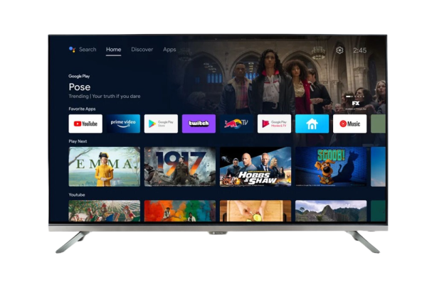 Televisor Motorola Smart TV 55 Pulgadas UHD 4K Google TV