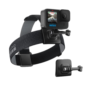 GoPro, Correa para la cabeza 2.0, Soporte de clip y cámara para POV para la cabeza