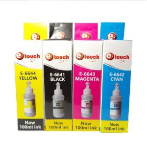 TINTA IMPRESORA EPSON ECOTANK GENUINA ETOUCH® SERIES L #664 4PACK 100ML