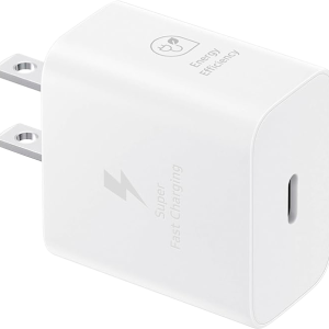 Samsung Adaptador de corriente para cargador de pared de 25 W